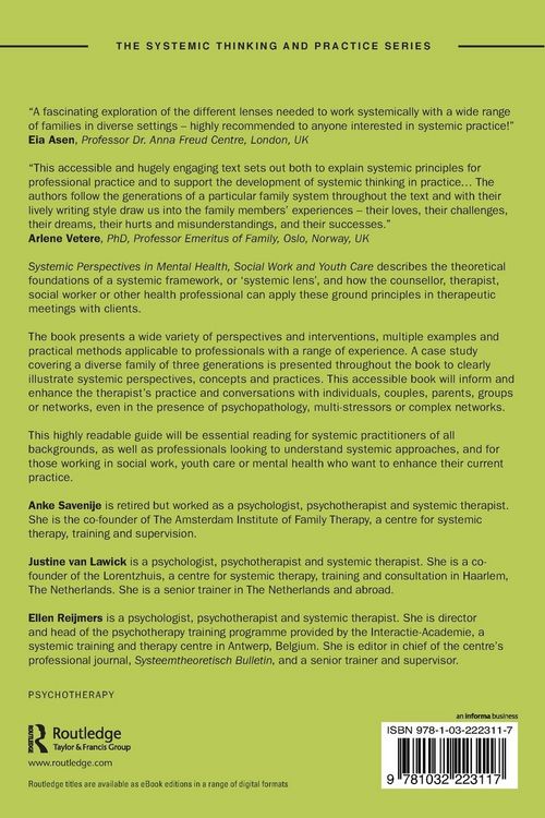 Produktbild: Systemic Perspectives in Mental Health, Social Work and Youth Care