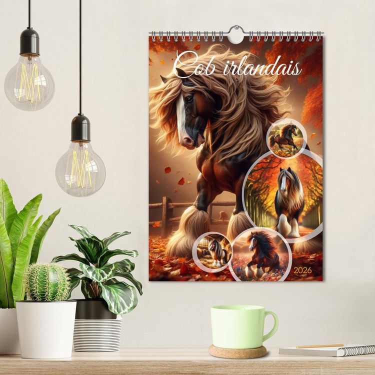 Produktbild: Cob irlandais (Calendrier mural 2026 DIN A4 horizontal), CALVENDO calendrier mensuel