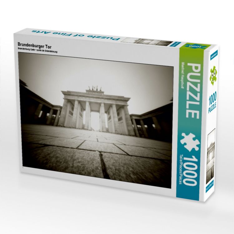 Produktbild: CALVENDO Puzzle Brandenburger Tor 1000 Teile Puzzle quer | 1000 Teile Lege-Gr&ouml;&szlig;e 64 &times; 48 cm Foto-Puzzle f&uuml;r gl&uuml;ckliche Stunden