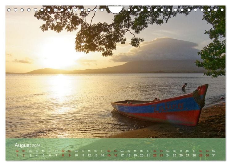 Produktbild: Entdecke Nicaragua (Wandkalender 2026 DIN A4 quer), CALVENDO Monatskalender
