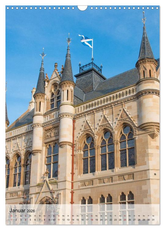 Produktbild: Schottland -Schottische Highlands (Wandkalender 2026 DIN A3 hoch), CALVENDO Monatskalender