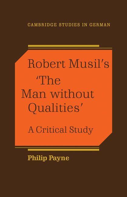 Produktbild: Robert Musil's 'The Man Without Qualities'