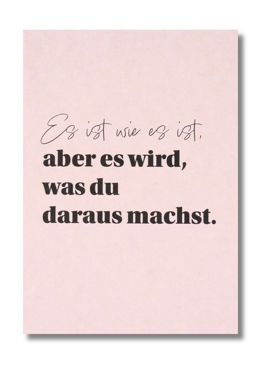 Produktbild: KEITCARDS Postkarten Selflove, Achtsamkeit Gru&szlig;karten im Set, 6 Karten