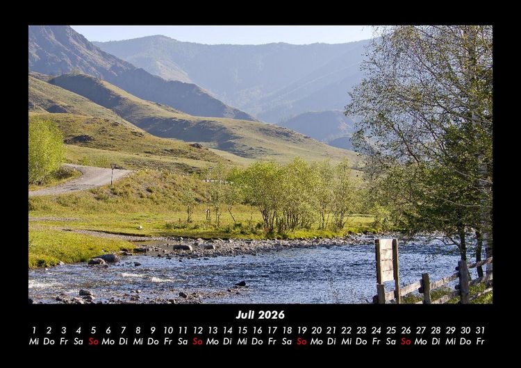 Produktbild: Berge 2026 Fotokalender DIN A3