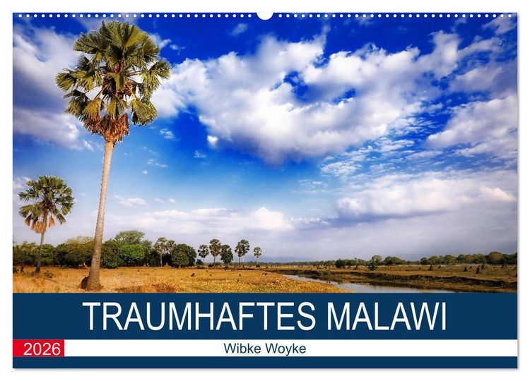 Produktbild: Traumhaftes Malawi (Wandkalender 2026 DIN A2 quer), CALVENDO Monatskalender