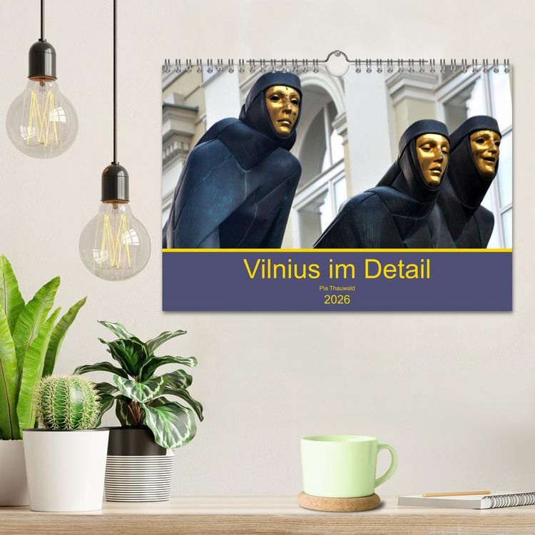 Produktbild: Vilnius im Detail (Wandkalender 2026 DIN A4 quer), CALVENDO Monatskalender
