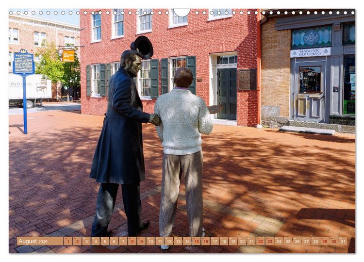 Produktbild: Pennsylvania. Die Wiege der USA zwischen Tradition und Moderne (Wandkalender 2026 DIN A3 quer), CALVENDO Monatskalender