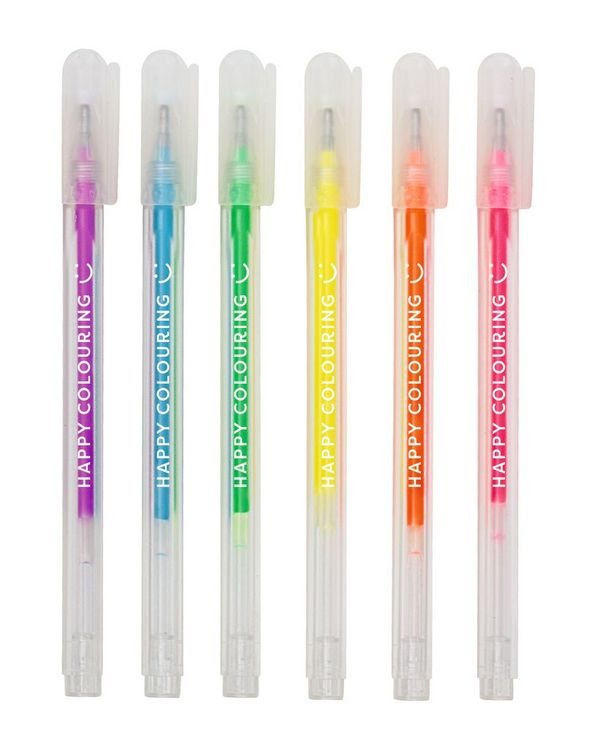 Produktbild: Smile Neon-Gelstifte 6er Set