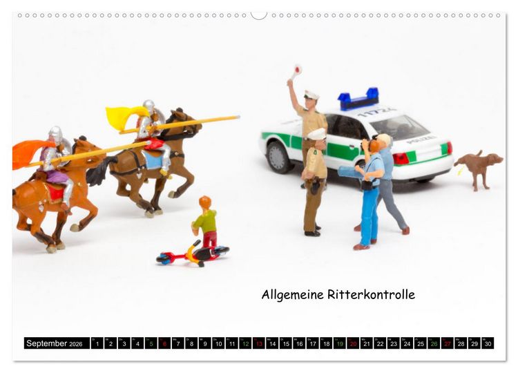 Produktbild: Brokkolif&auml;ller ... und andere Mini-Welten (Wandkalender 2026 DIN A2 quer), CALVENDO Monatskalender