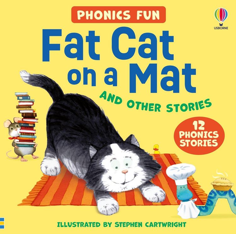 Produktbild: Usborne Phonics - Fat Cat on a Mat and Other Stories