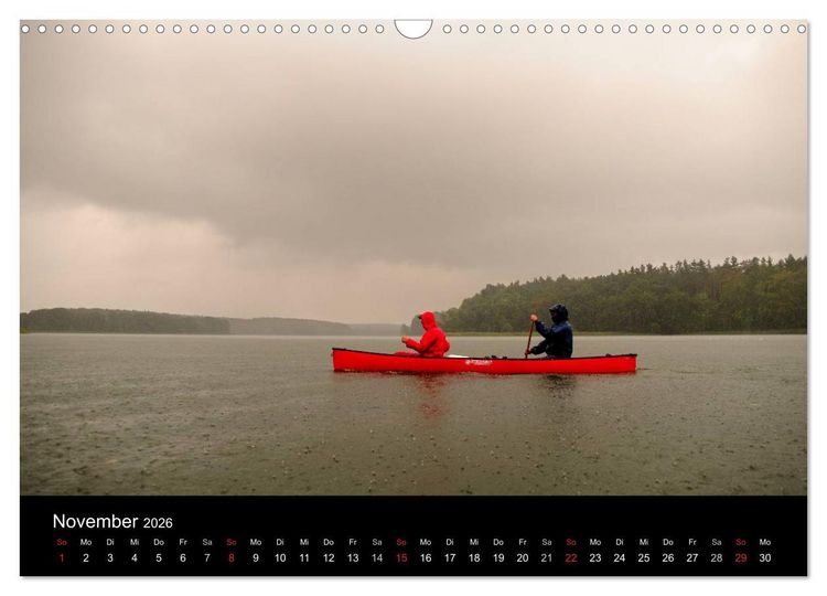 Produktbild: Wasserwandern in Mecklenburg-Vorpommern (Wandkalender 2026 DIN A3 quer), CALVENDO Monatskalender