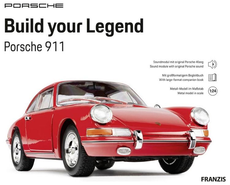 Produktbild: FRANZIS 67247 - Porsche 911 - Build your Legend Signalrot