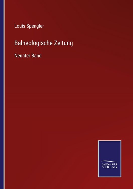 Produktbild: Balneologische Zeitung