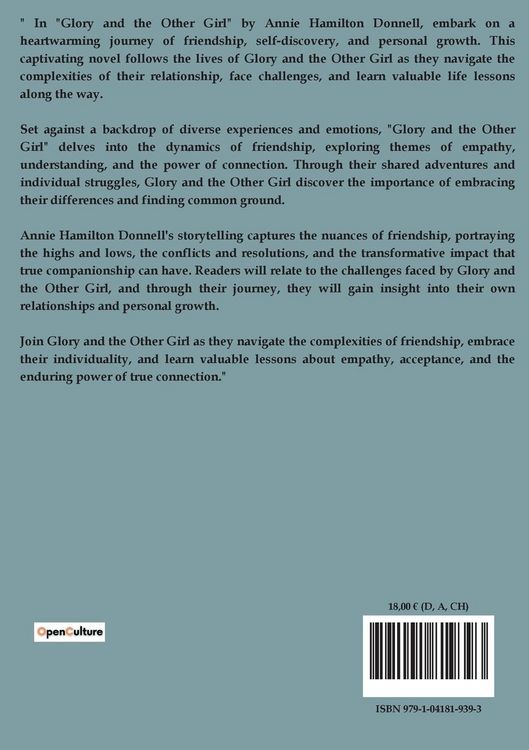 Produktbild: Glory and the Other Girl