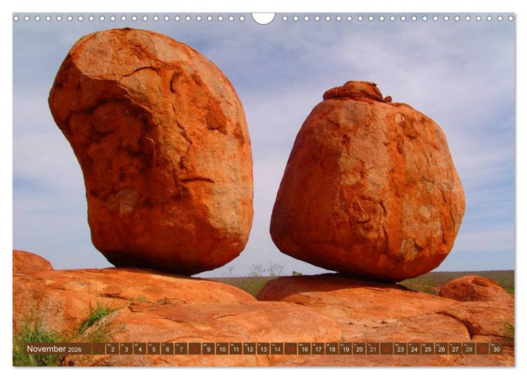 Produktbild: Australien &bull; Impressionen (Wandkalender 2026 DIN A3 quer), CALVENDO Monatskalender