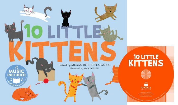 Produktbild: 10 Little Kittens W/cd