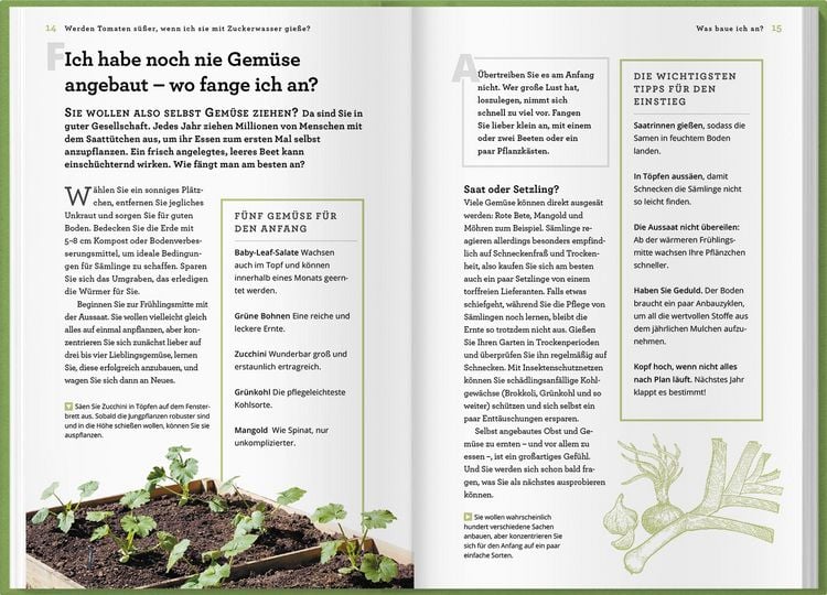 Produktbild: Werden Tomaten s&uuml;&szlig;er, wenn ich sie mit Zuckerwasser gie&szlig;e und kann ich mein Unkraut einfach aufessen?