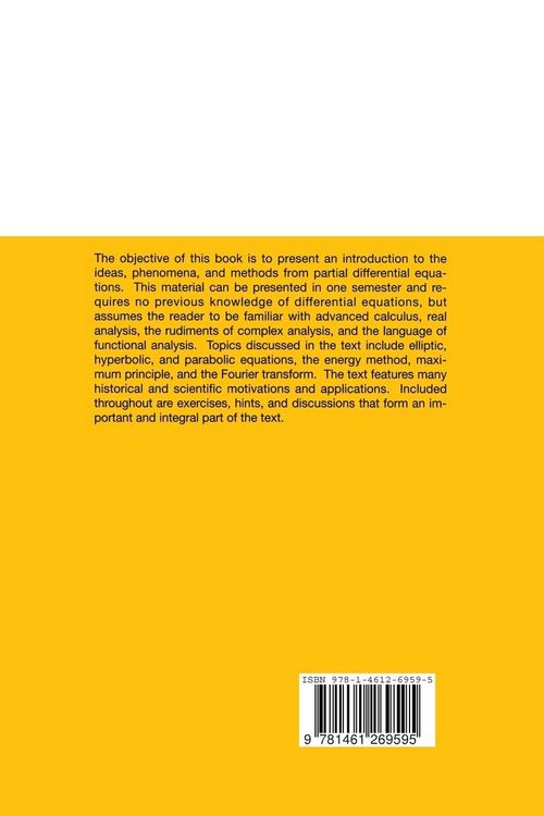 Produktbild: Partial Differential Equations