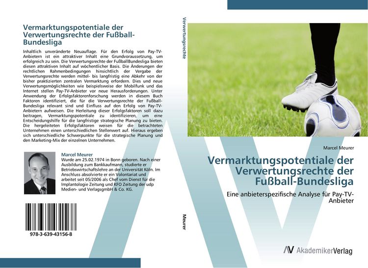 Produktbild: Vermarktungspotentiale der Verwertungsrechte der Fu&szlig;ball-Bundesliga