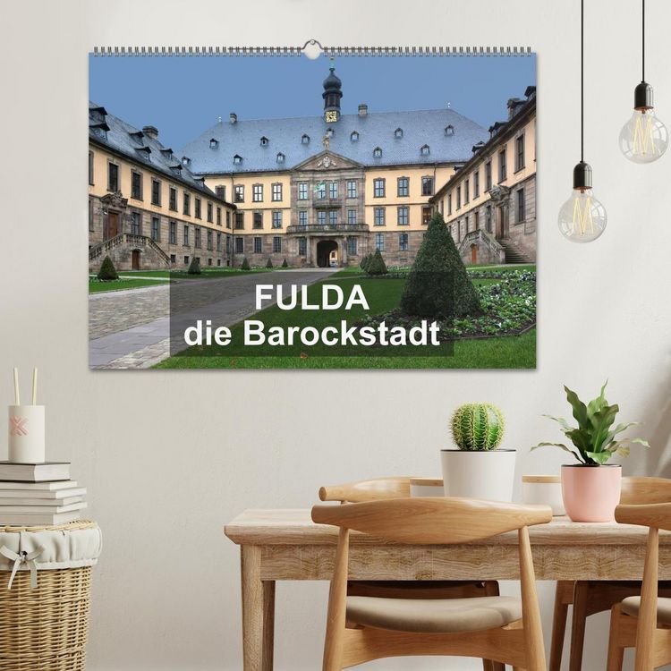 Produktbild: Fulda - die Barockstadt (Wandkalender 2026 DIN A2 quer), CALVENDO Monatskalender
