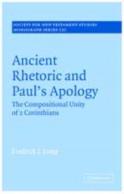 Produktbild: Ancient Rhetoric and Paul's Apology