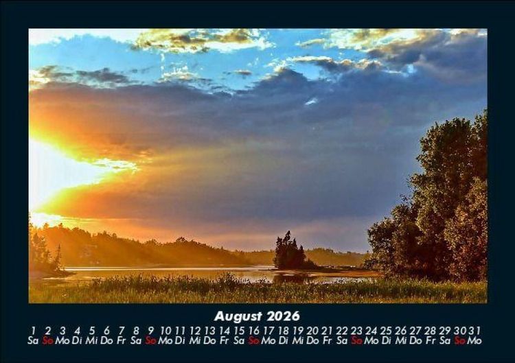 Produktbild: Landschaftskalender 2026 Fotokalender DIN A5