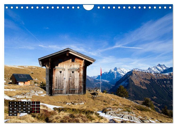 Produktbild: "Stille &Ouml;rtchen" in den Bergen (Wandkalender 2026 DIN A4 quer), CALVENDO Monatskalender