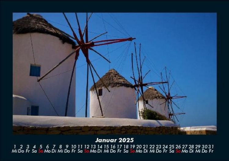 Produktbild: Griechenland 2025 Fotokalender DIN A5