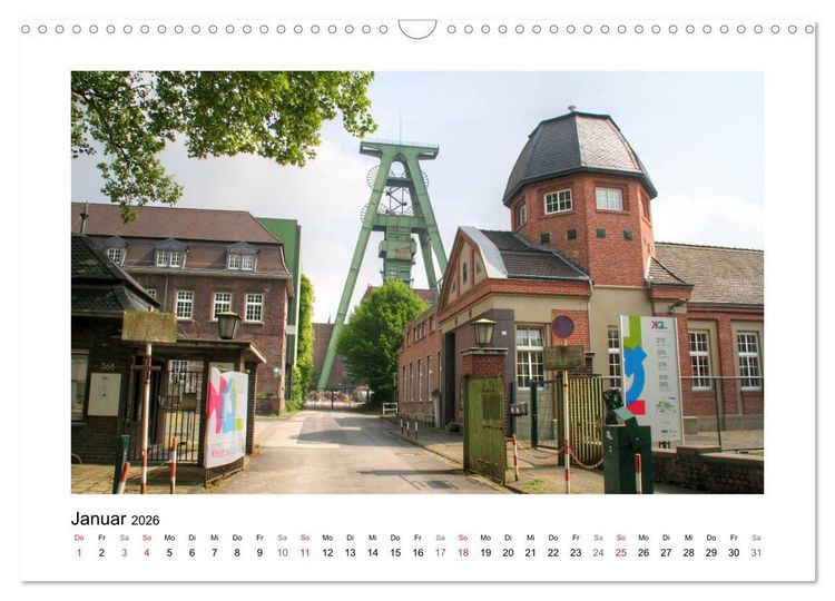 Produktbild: Zeche Lohberg - Im Wandel der Zeit (Wandkalender 2026 DIN A3 quer), CALVENDO Monatskalender