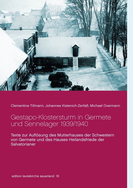 Produktbild: Gestapo-Klostersturm in Germete und Sennelager 1939/1940