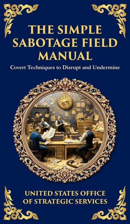 Produktbild: The Simple Sabotage Field Manual