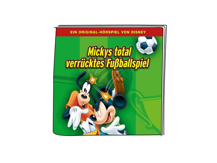 Produktbild: Content-Tonie: Disney - Mickys total verr&uuml;cktes Fu&szlig;ballspiel