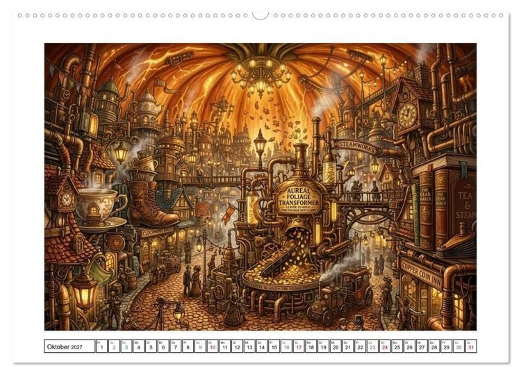 Produktbild: Surreale Traumzufluchten (hochwertiger Premium Wandkalender 2027 DIN A2 quer), Kunstdruck in Hochglanz