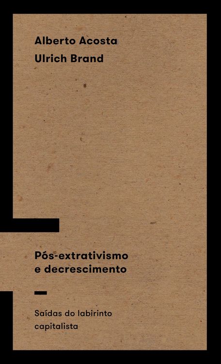 Produktbild: P&oacute;s-extrativismo e decrescimento