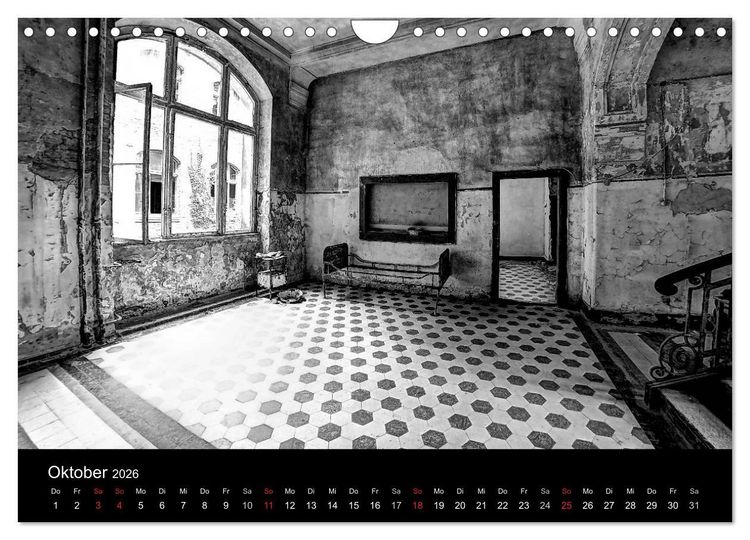 Produktbild: lost beauty (Wandkalender 2026 DIN A4 quer), CALVENDO Monatskalender