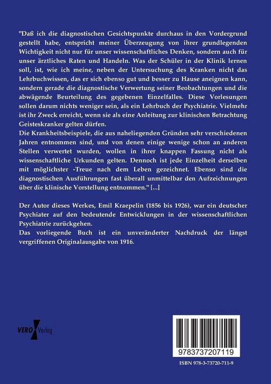 Produktbild: Einf&uuml;hrung in die psychiatrische Klinik