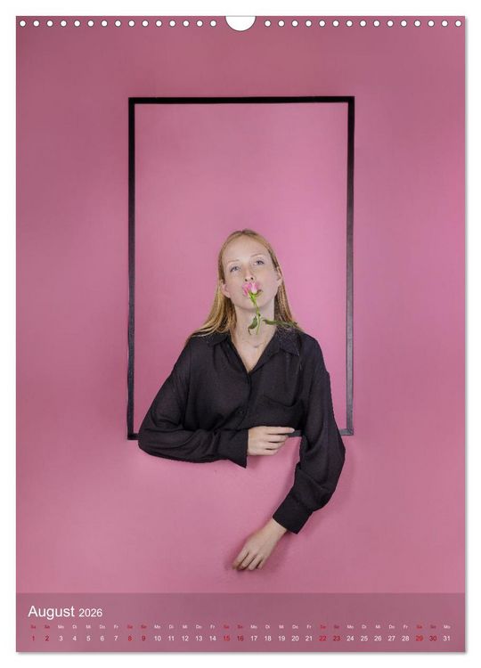 Produktbild: framed portraits - fine art Fotografie von Michael Allmaier (Wandkalender 2026 DIN A3 hoch), CALVENDO Monatskalender