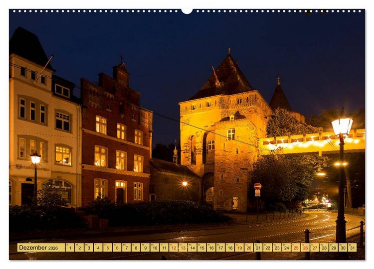 Produktbild: Hansestadt Neuss (hochwertiger Premium Wandkalender 2026 DIN A2 quer), Kunstdruck in Hochglanz