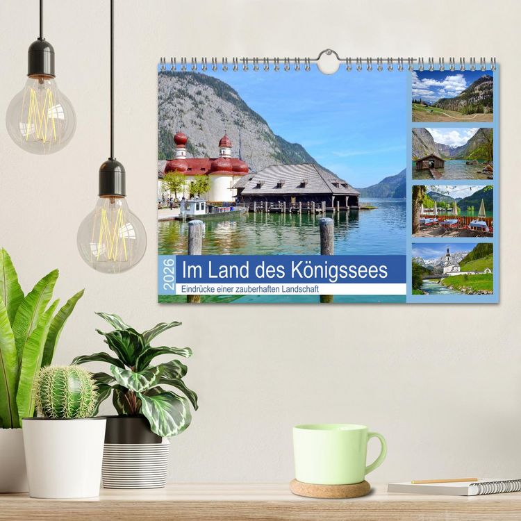 Produktbild: Im Land des K&ouml;nigssees (Wandkalender 2026 DIN A4 quer), CALVENDO Monatskalender