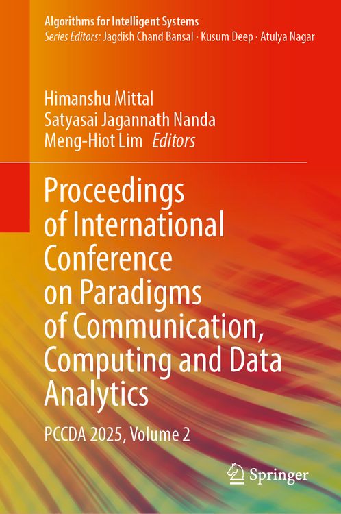 Produktbild: Proceedings of International Conference on Paradigms of Communication, Computing and Data Analytics