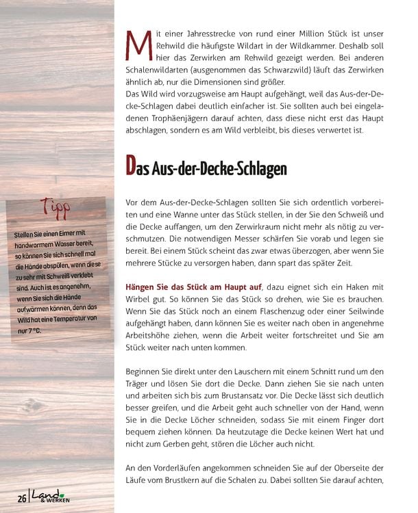 Wildverwertung praktisch: Wildbret schnell und erfolgfreich vermarkten