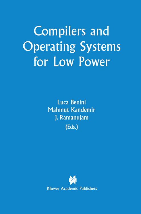 Produktbild: Compilers and Operating Systems for Low Power