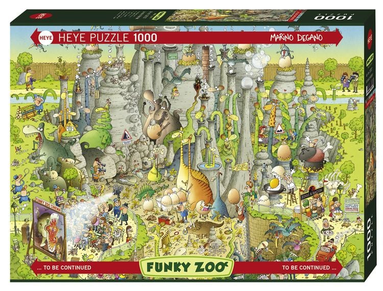 Bild vom Artikel Heye - Standardpuzzle - Jurassic Habitat, 1000 Teile vom Autor Marino Degano