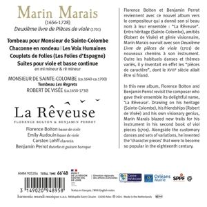 Produktbild: Marais: Tombeau pour Monsieur de Sainte-Colombe