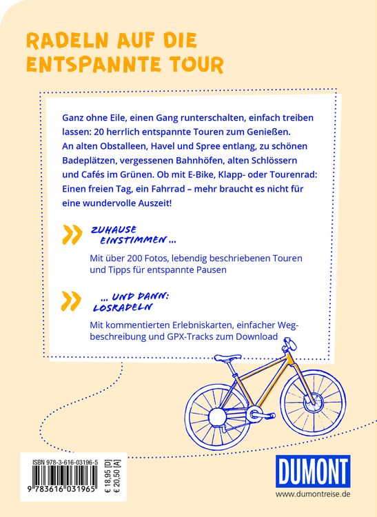 Produktbild: DUMONT Radelzeit in und um Berlin