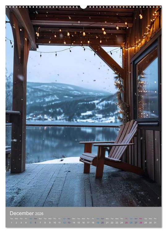 Produktbild: Chairscape (Wall Calendar 2026 DIN A2 portrait), CALVENDO 12 Month Wall Calendar