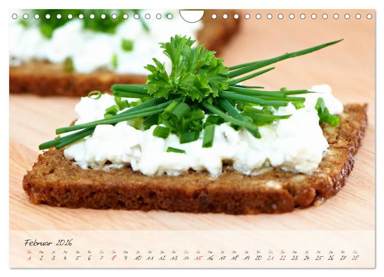 Produktbild: Mit frischen Kr&auml;utern gesund durch das Jahr (Wandkalender 2026 DIN A4 quer), CALVENDO Monatskalender