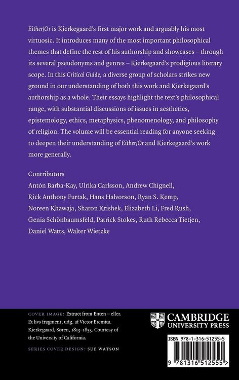 Produktbild: Kierkegaard's Either/Or