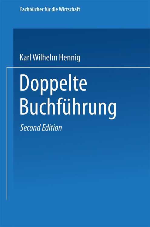 Produktbild: Doppelte Buchf&uuml;hrung