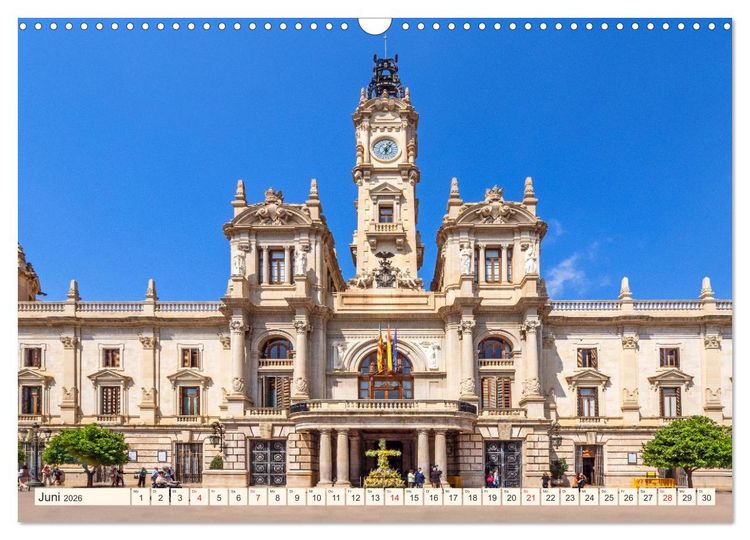 Produktbild: Zauberhaftes Valencia (Wandkalender 2026 DIN A3 quer), CALVENDO Monatskalender